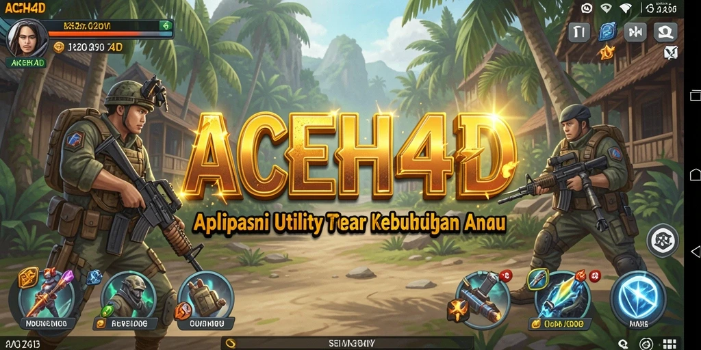 Tampilan antarmuka ACEH4D yang intuitif untuk manajemen waktu.