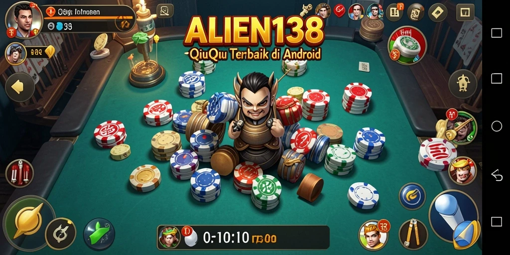 Gameplay QiuQiu yang seru dan menantang di ALIEN138.