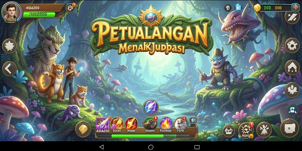 Gameplay petualangan seru di ASIA200 dengan tantangan menarik.