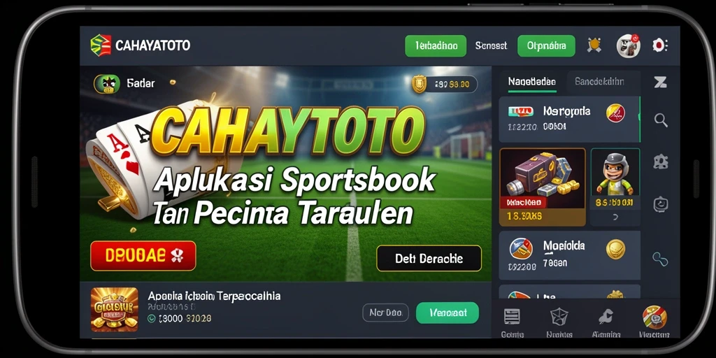 Tampilan gameplay CAHAYATOTO yang mendebarkan saat taruhan berlangsung.