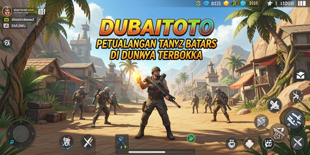 Gameplay DUBAITOTO yang mendebarkan di dunia terbuka.