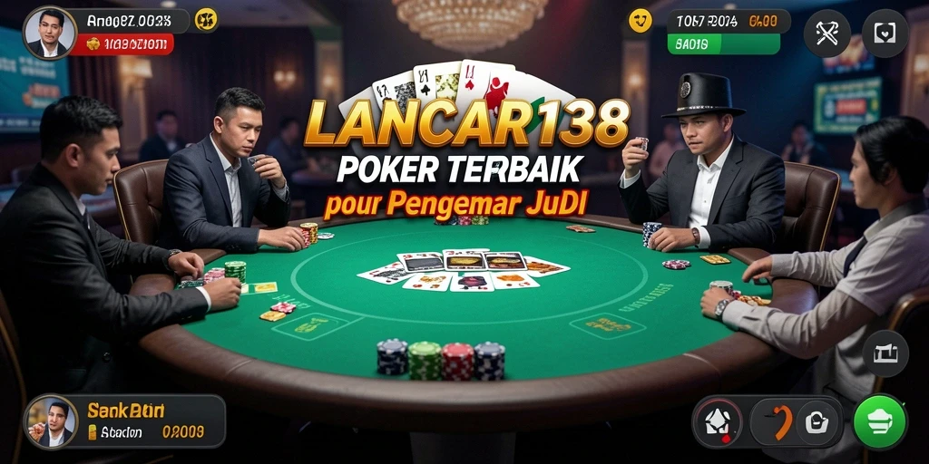 Screenshot menunjukkan momen seru bermain Poker di LANCAR138.