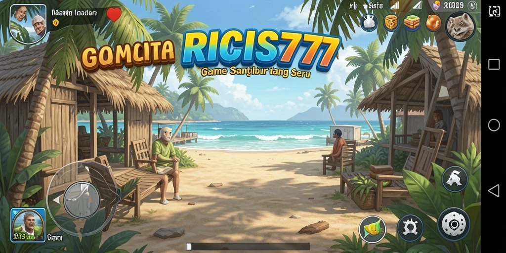 Tangkapan layar RICIS77 menampilkan gameplay yang penuh warna dan menyenangkan.