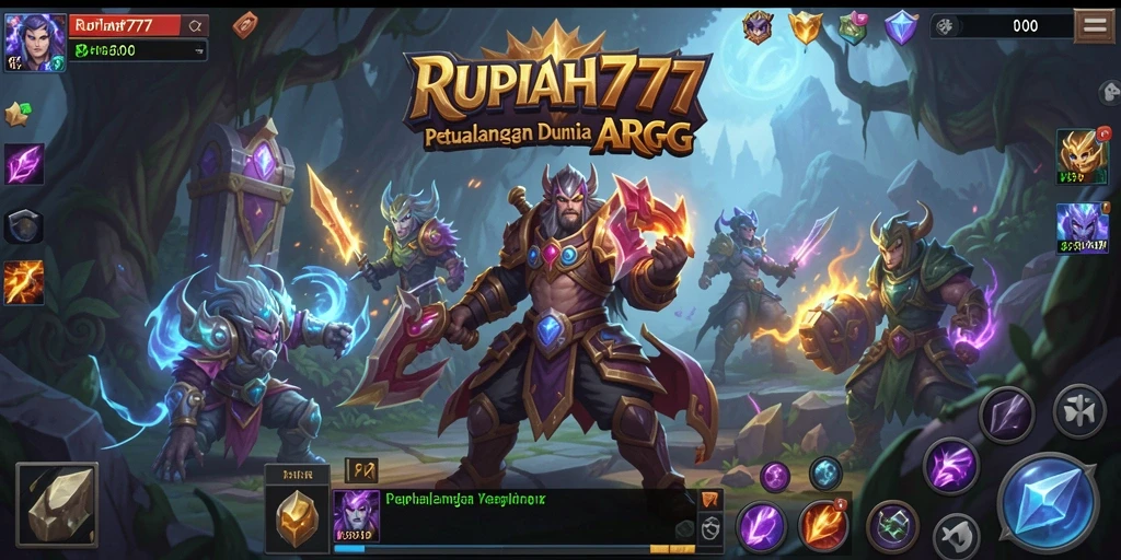 Screenshot gameplay RUPIAH777 yang menampilkan aksi mendebarkan di dunia ARPG.