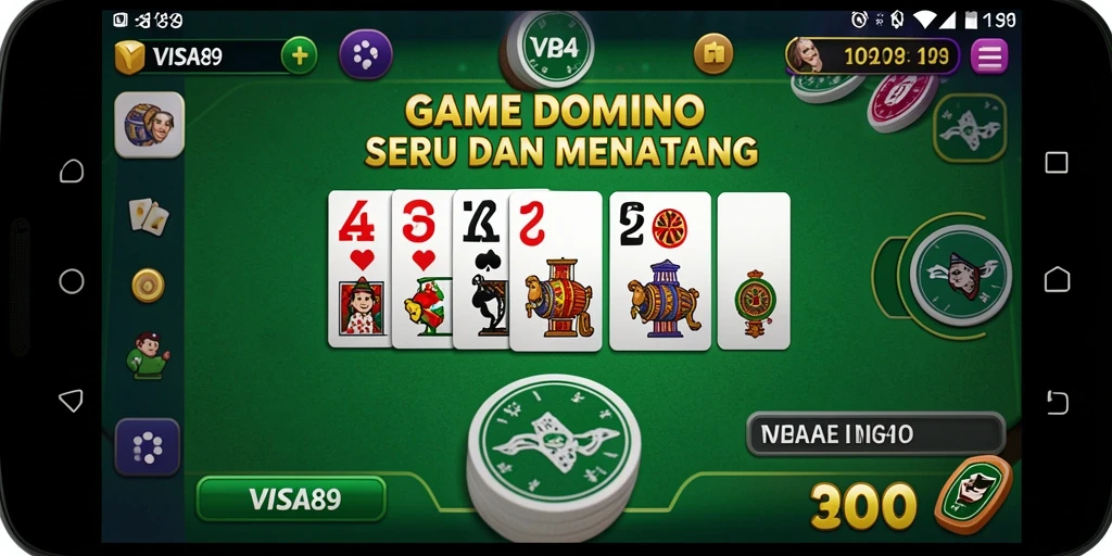 Gameplay seru Domino di VISA89 yang membuat ketagihan.