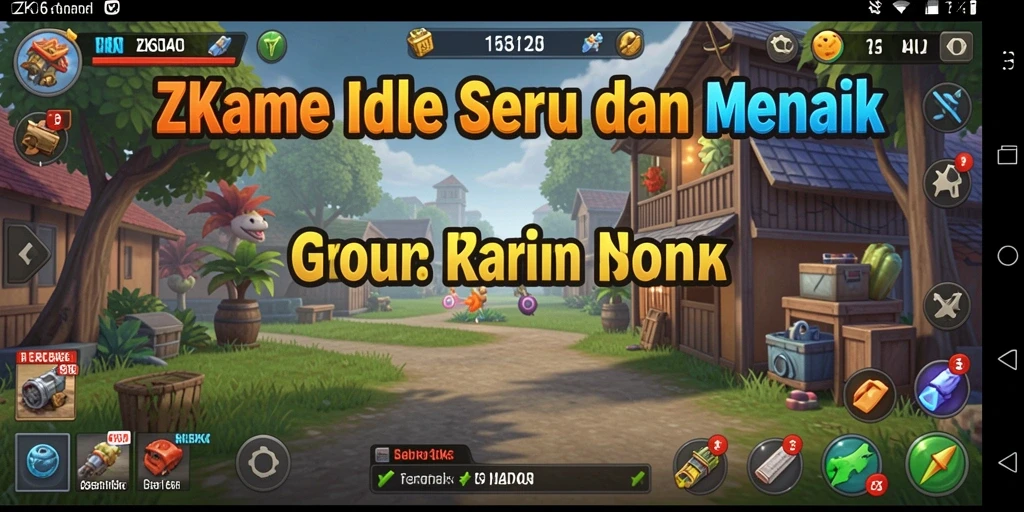 Tampilan menarik dari gameplay <strong>ZK6</strong> dengan elemen Idle yang menawan.